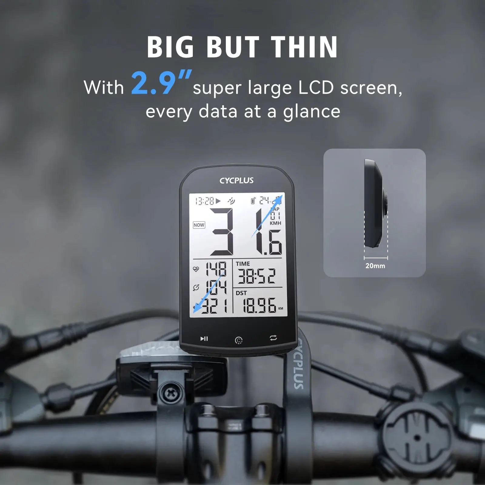 GPS Bike Computer for Endurance Riders
