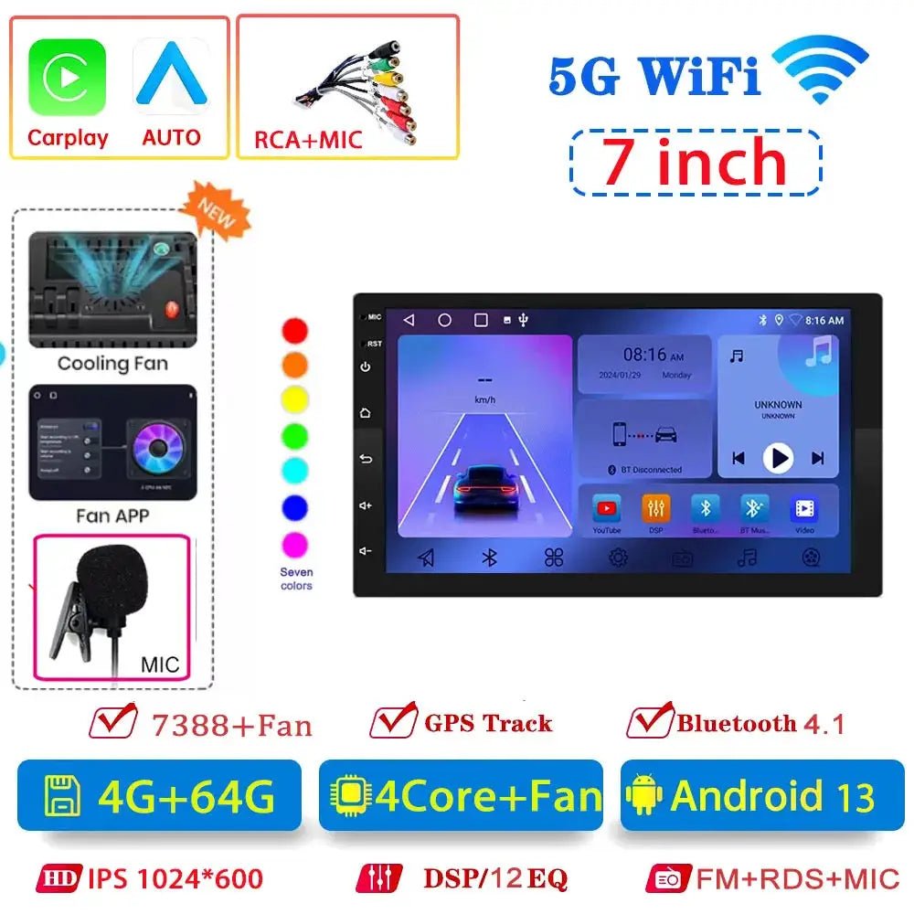GPS Navigation Car Radio for Drivers — product view 15