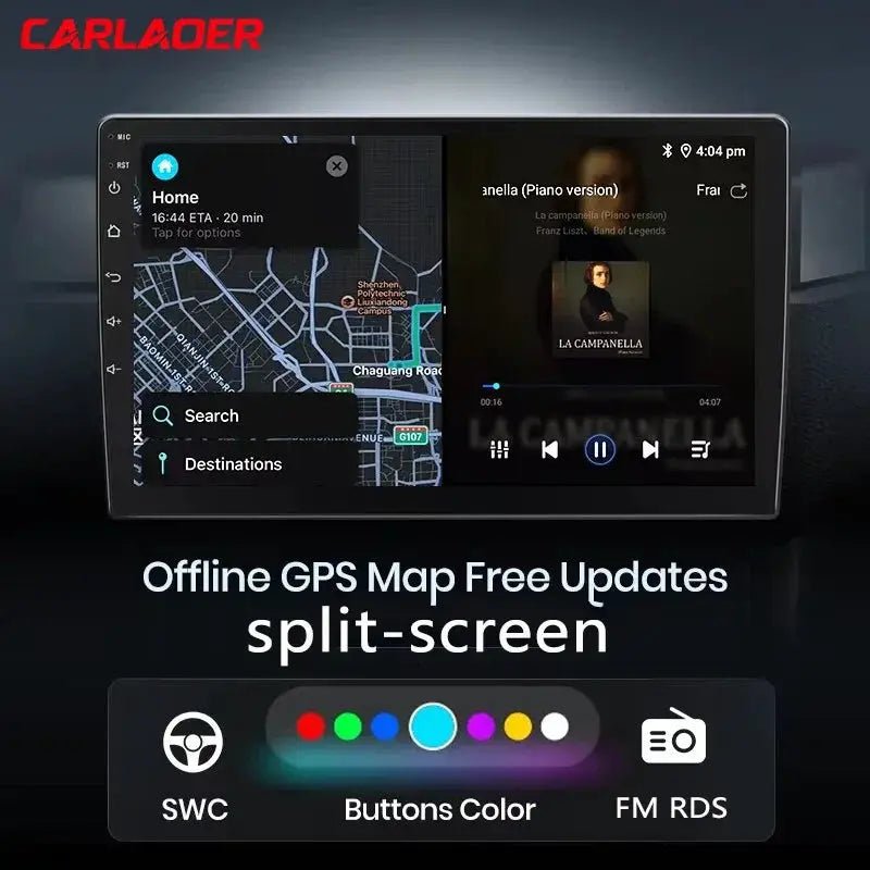 GPS Navigation Car Radio for Drivers
