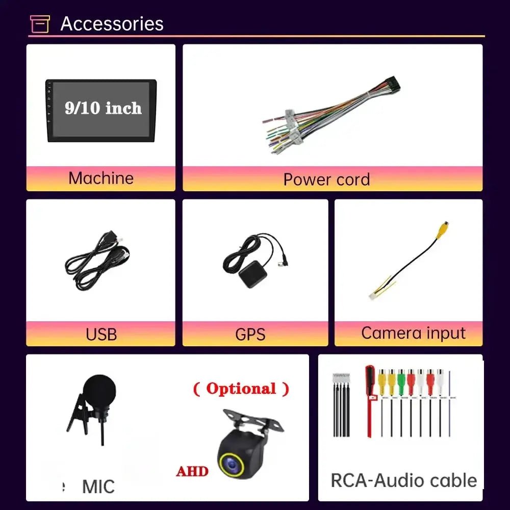 GPS Navigation Car Radio for Drivers