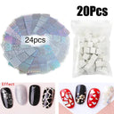 Gradient Nail Art Sponge Kit for DIY Color Fade Manicure