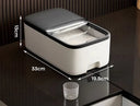 Grain Storage Containers Large Capacity Sealed Rice Jars With Measuring Cups Pro