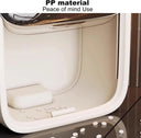 Grain Storage Containers Large Capacity Sealed Rice Jars With Measuring Cups Pro