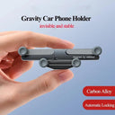 Gravity Car Phone Holder: Ultimate Alloy Mount for GPS