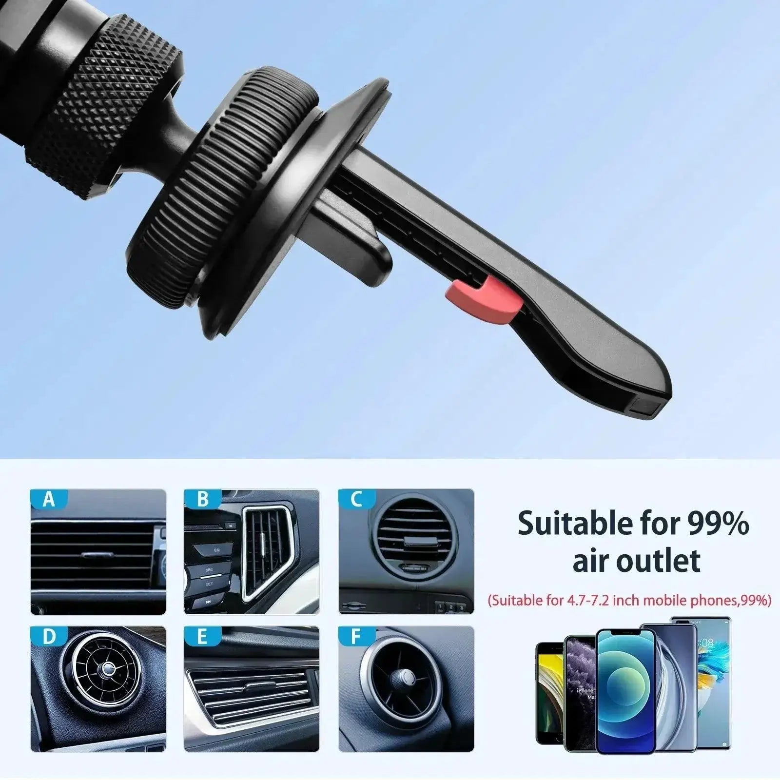 Gravity Car Phone Holder Ultimate Alloy GPS Mount Navigation