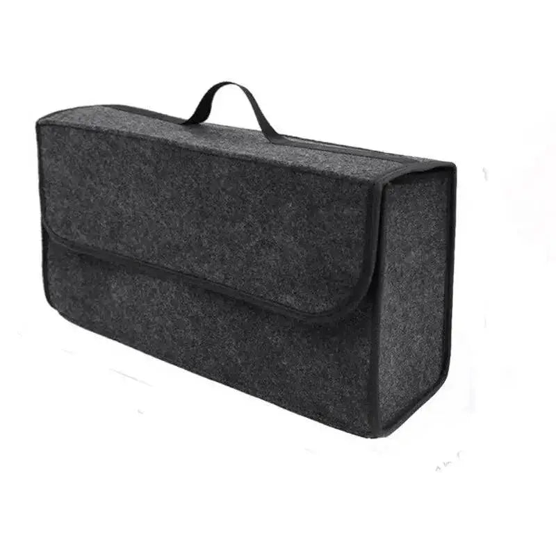 Gray Car Trunk Organizer Stay Organized On The Go Today