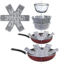 Gray Print Heat Insulation Pan Protectors Cookware Pads