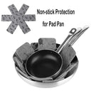 Gray Print Heat Insulation Pan Protectors Cookware Pads