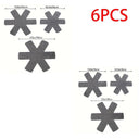 Gray Print Heat Insulation Pan Protectors Cookware Pads