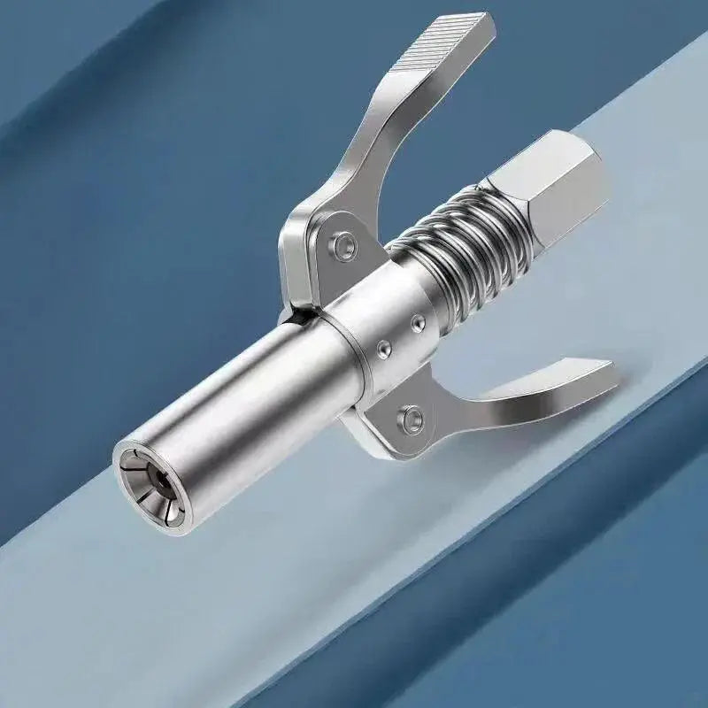 Grease Gun Coupler Leak Free Quick Release High Pressure