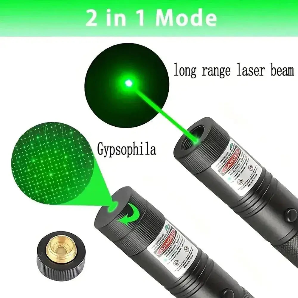 Green Laser Flashlight Ultimate Illumination for Adventures