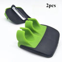 Green Peeler With Stainless Blade Non Slip Grip For Kitchen Camping Outdoor Gear