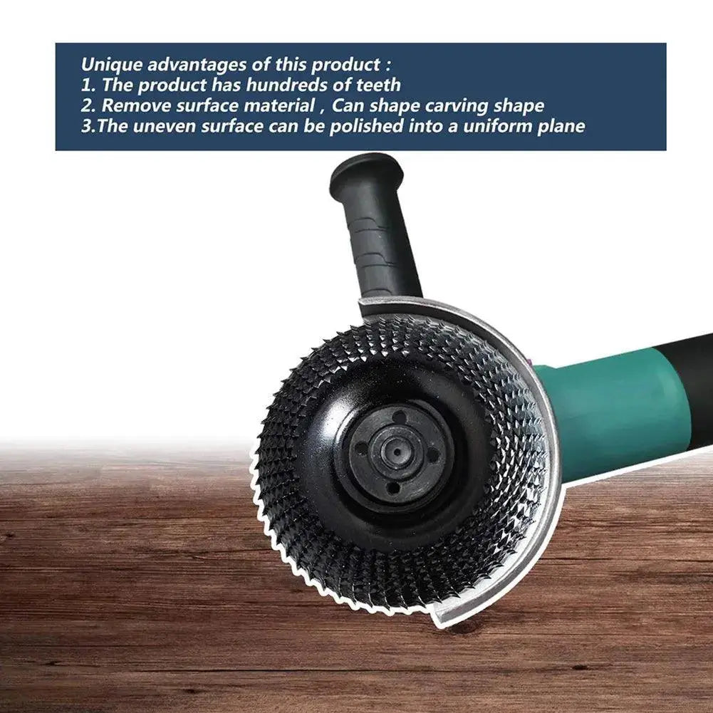 Grinder Wheel Disc 4 Inch Wood Shaping For Angle Grinders