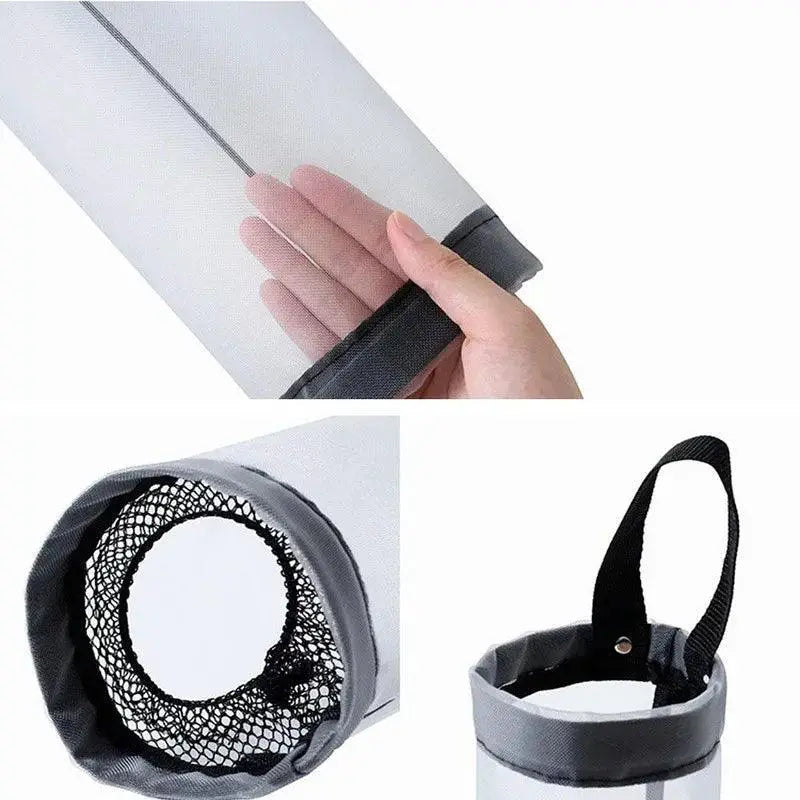 Grocery Bag Wall Mount Dispenser Organized Storage