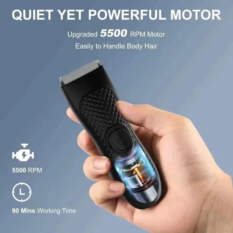 Groin Trimmer for Men with Gentle Glide