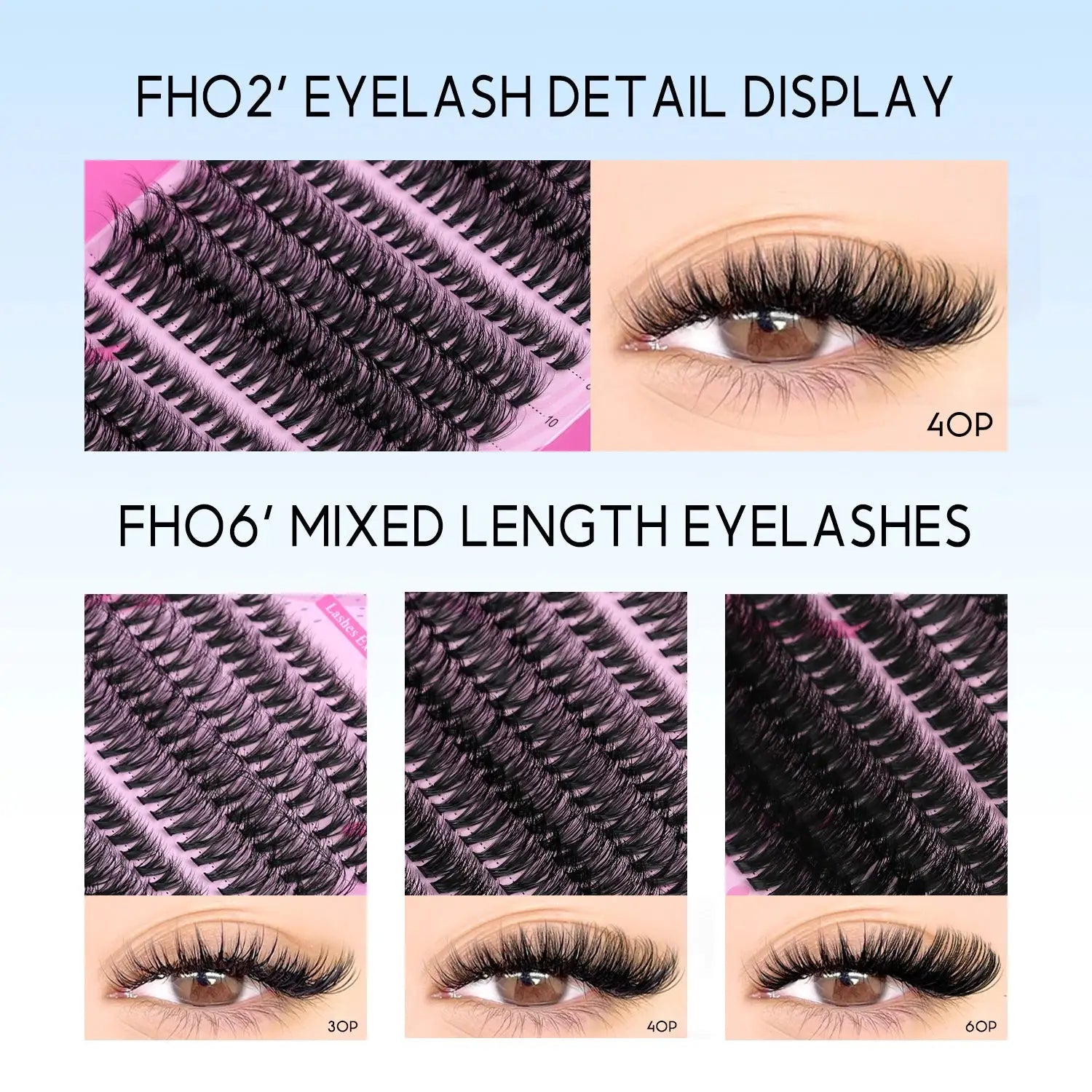 GROINNEYA DIY Lash Extension Kit At Home Full Set Create Salon Quality Lashes