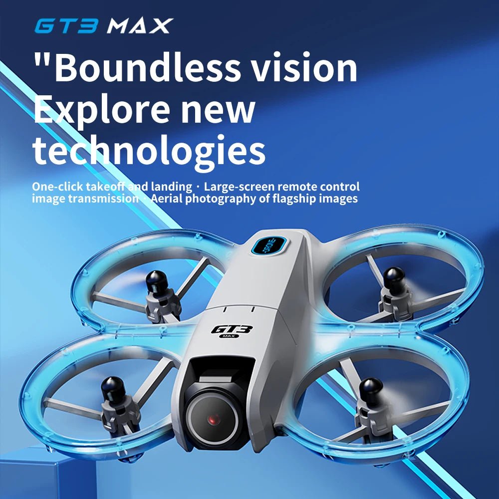 GT3 MAX Mini Drone 5G 8K GPS Pro HD Aerial Quadcopter for Cinematic Travel