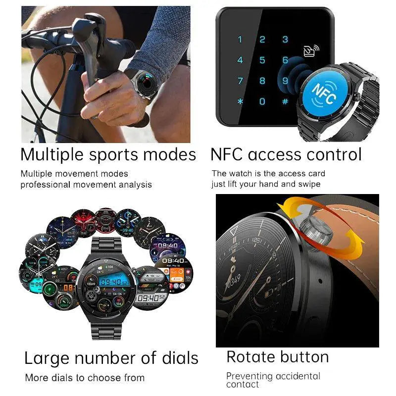 GT3 Pro Smart Watch Ultimate Health And Fitness Tracker