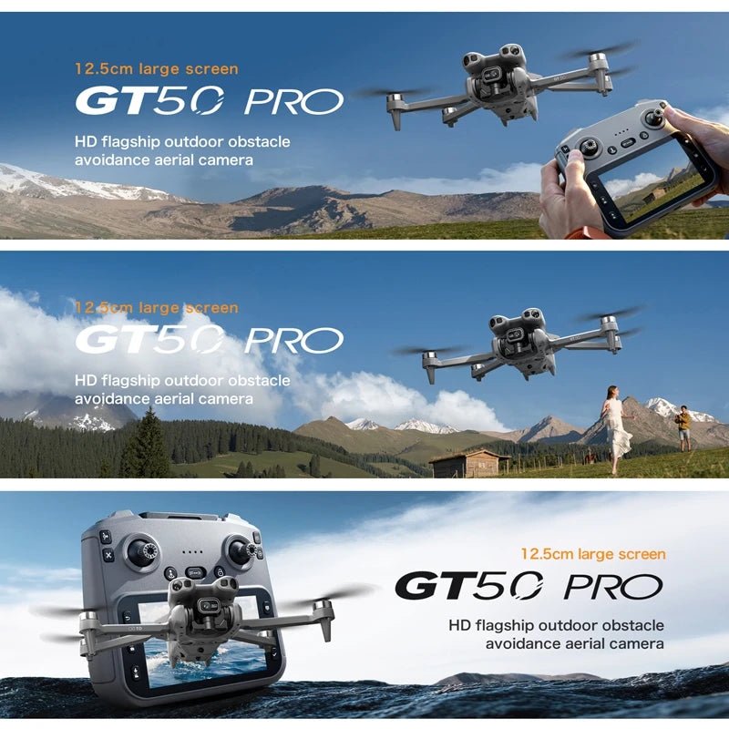 GT50 RC Drone - 8K HD Aerial Photography QuadCopter With GPS And WiFi Long Range