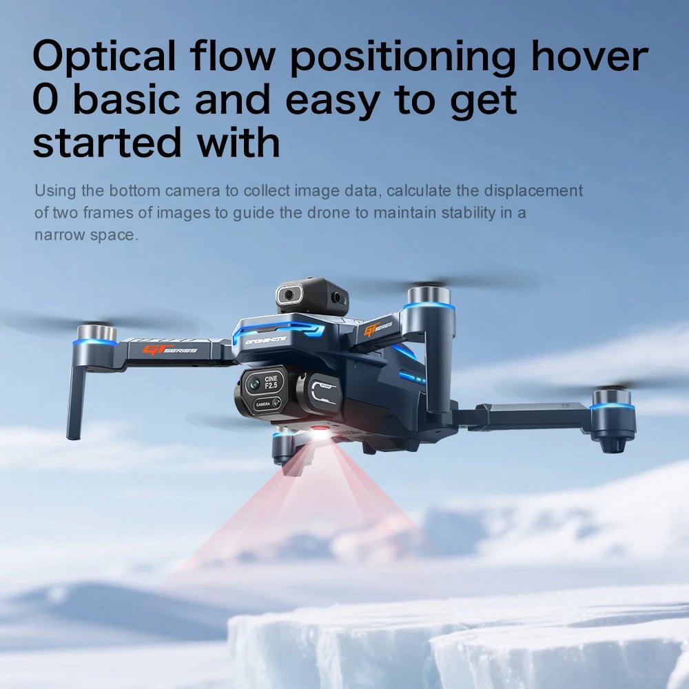 GT8 Drone - 8K Dual Cameras With Screen Remote And Obstacle Avoidance With Laser