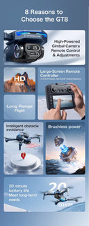 Steady Aerial Footage Drone For Creators