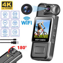 GuardPro Ultra HD 4K WiFi Mini Camera BodyCam Infrared Night Vision - Real Time