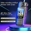 GuardPro Ultra HD 4K WiFi Mini Camera BodyCam Infrared Night Vision - Real Time