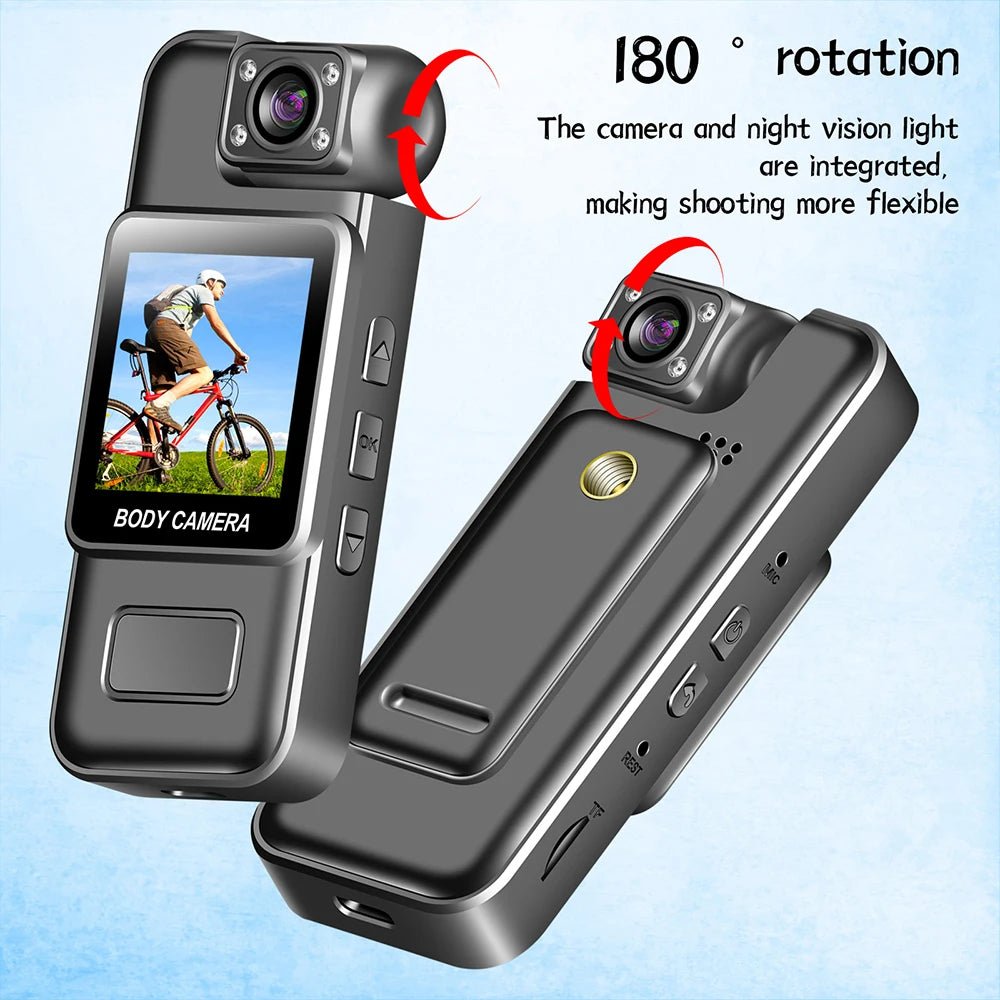 GuardPro Ultra HD 4K WiFi Mini Camera BodyCam Infrared Night Vision - Real Time