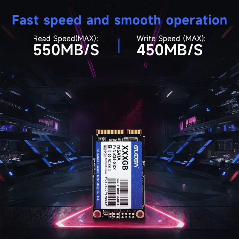GUDGA Fast mSATA SSD Laptop Desktop