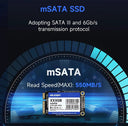 GUDGA Fast mSATA SSD Laptop Desktop
