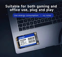 GUDGA Fast mSATA SSD Laptop Desktop