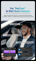 GUHUAV Smart Glasses for Men Translation