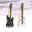 Guitar Enamel Pin For Music Lovers Style