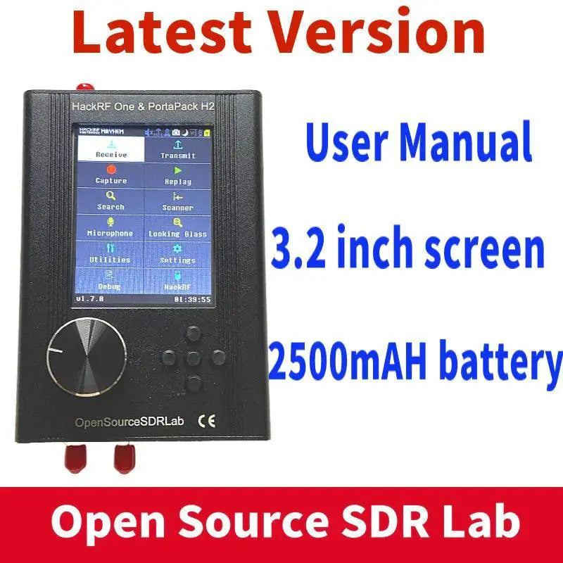 HackRF SDR Combo Portapack and One for Frequency Exploration