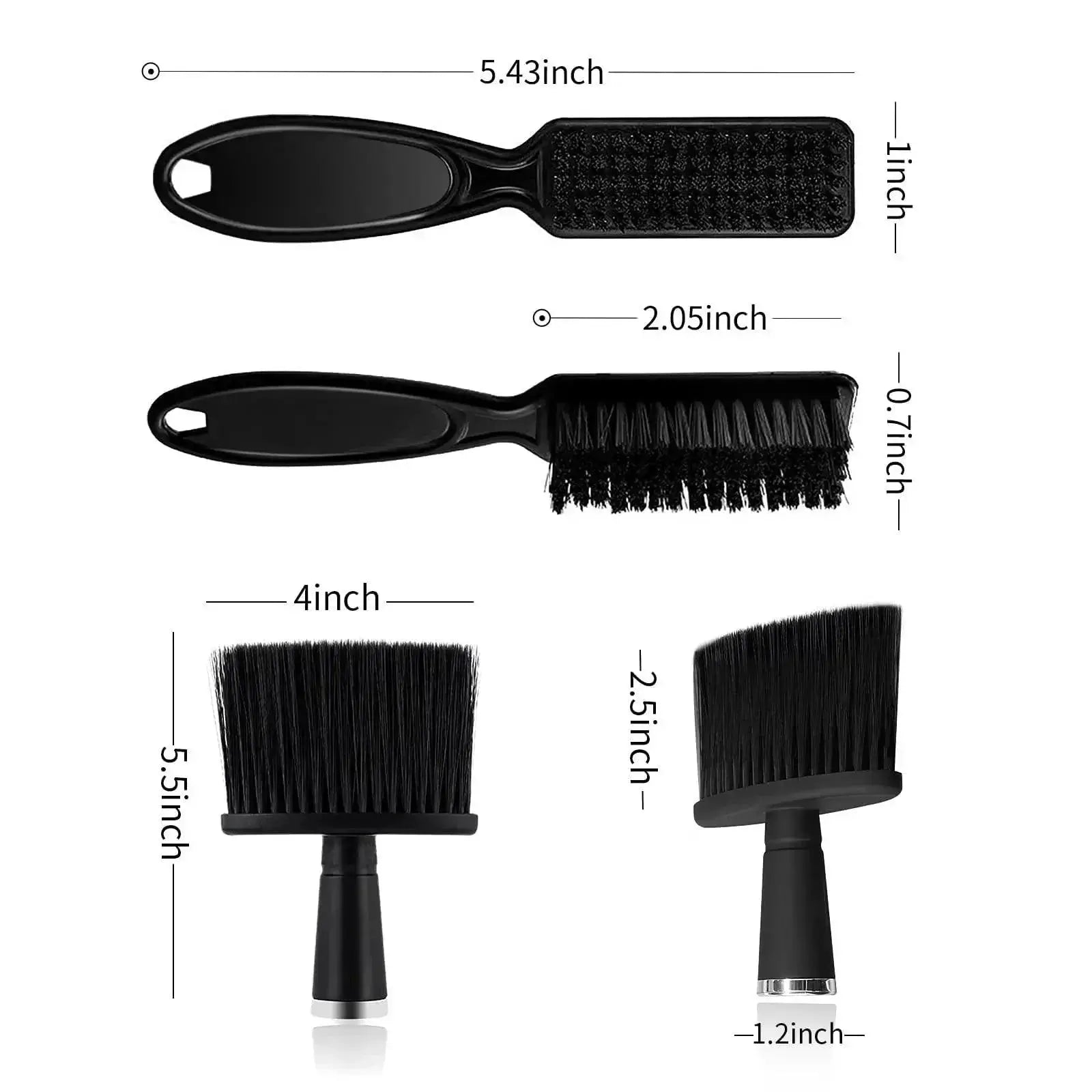 Hair Clipper Maintenance Kit Barber Brush Set for Precision