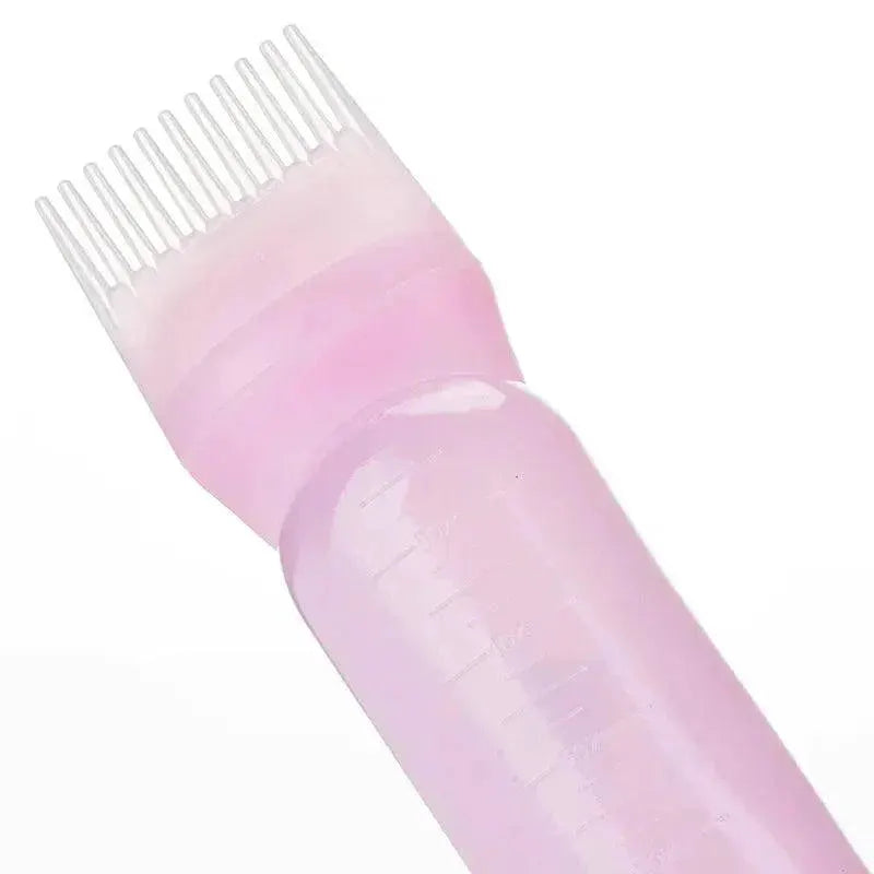Hair Coloring Brush Bottle Set for Precision Dye Application