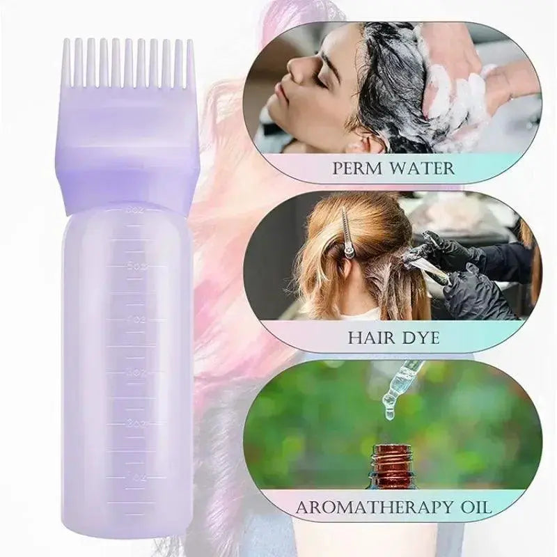 Hair Coloring Set With Effortless Dye Bottles Styling Tool