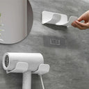 Hair Dryer Stand Wall Mount Organizer for Bathroom Easy Install