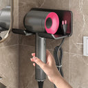 Hair Dryer Stand Wall Mount Organizer for Bathroom Easy Install