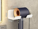 Hair Dryer Stand Wall Mount Organizer for Bathroom Easy Install