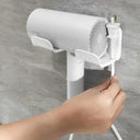 Hair Dryer Stand Wall Mount Organizer for Bathroom Easy Install