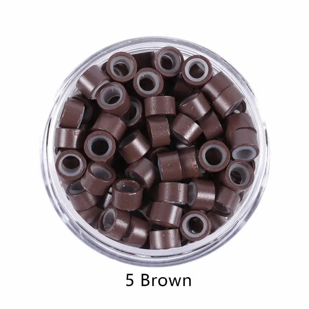 Hair Extension Tools Micro Silicone Rings For Extensions