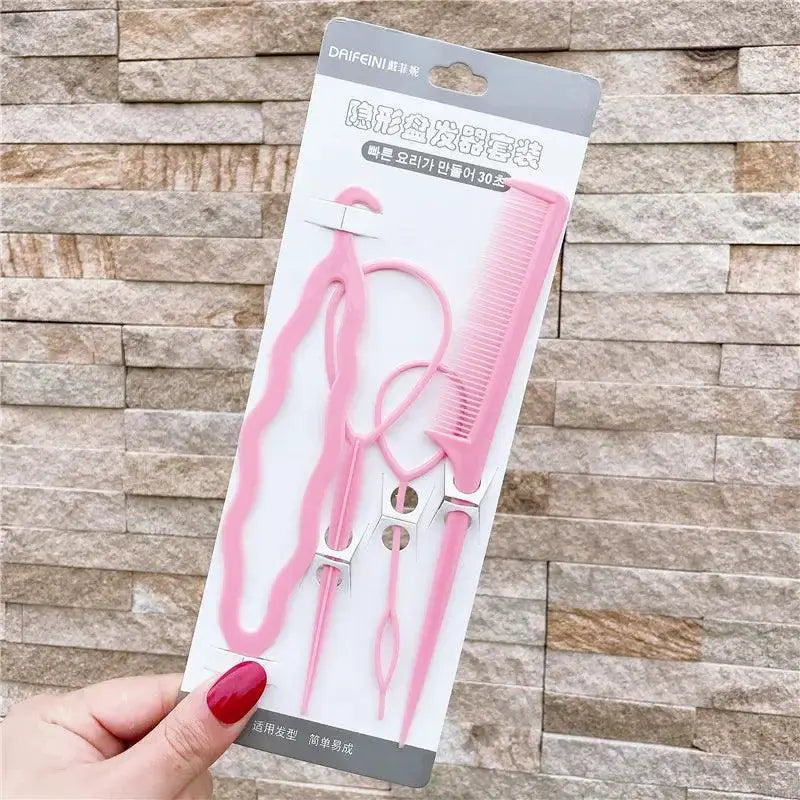 Hair Magic Braiding and Twisting Kit for Stylish Women Set