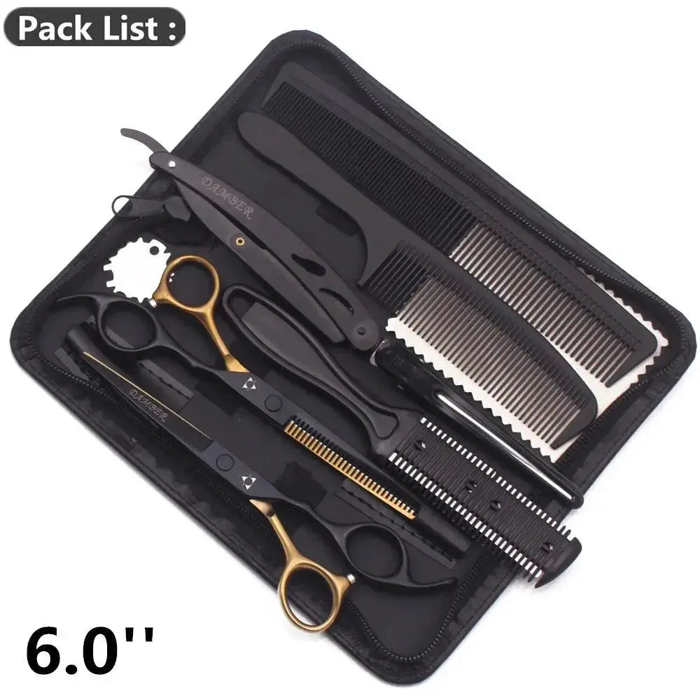 Hair Precision Cutting Set Professional Japan Steel Scissors