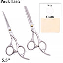 Hair Precision Cutting Set: Professional Japan Steel Scissors