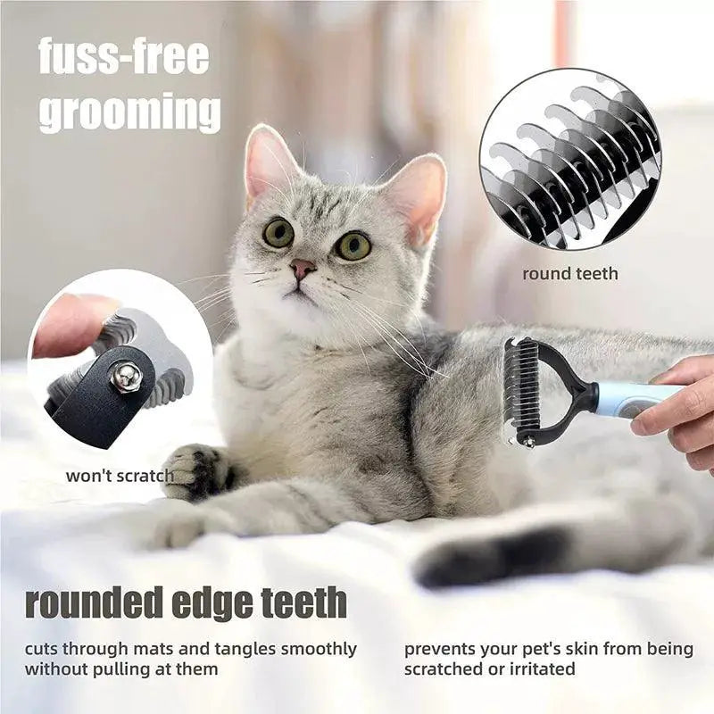 Hair Removal Comb for Dogs and Cats Effortless Grooming Tool