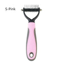 Hair Removal Comb for Dogs Cat Effortless Grooming Tool