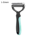 Hair Removal Comb for Dogs Cat Effortless Grooming Tool