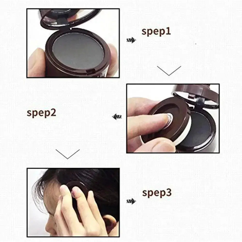 Hair Volumizing Root Concealer Powder for Instant Thickening