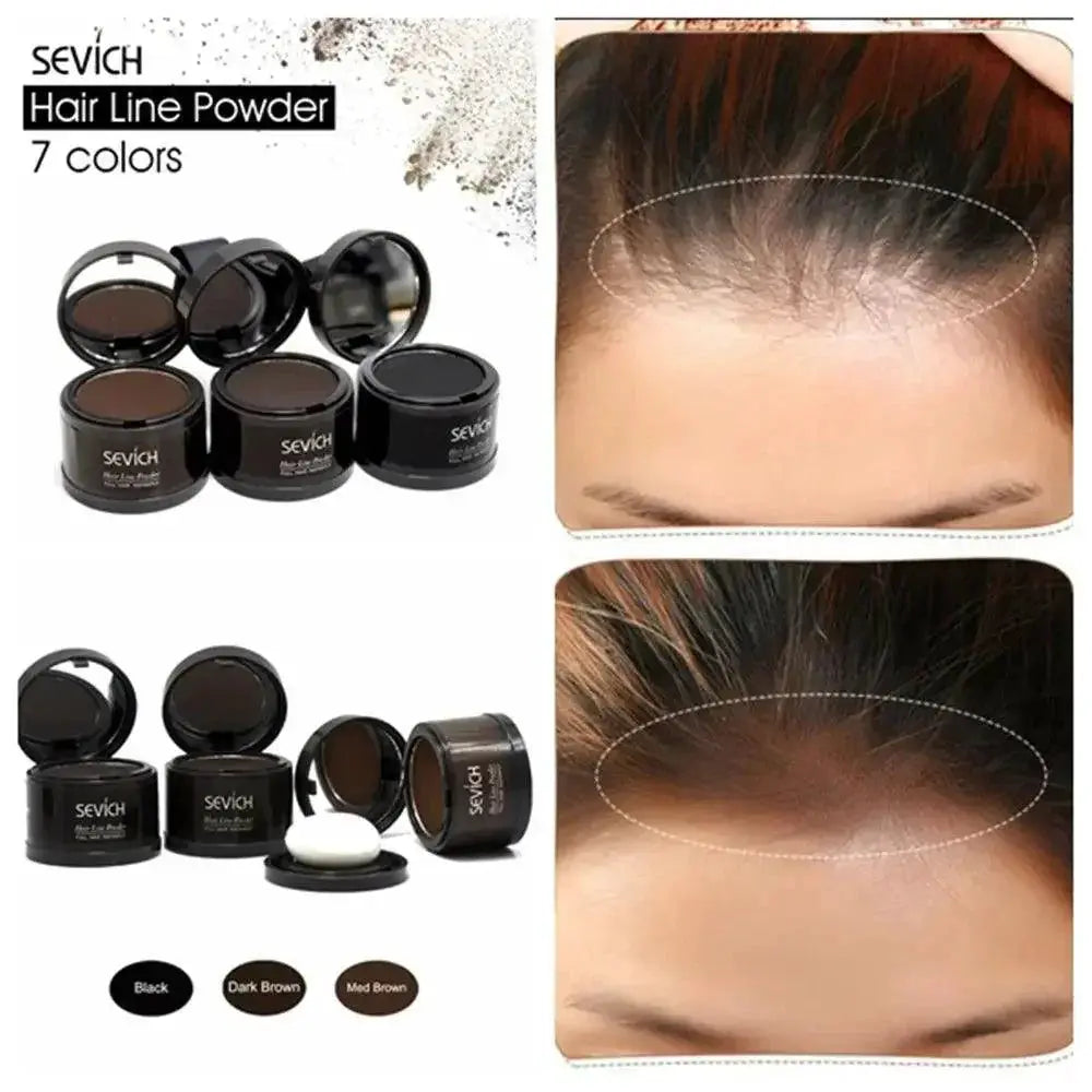 Hair Volumizing Root Concealer Powder for Instant Thickening